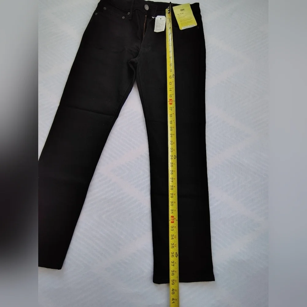 Levi's 511 Slim Men's Black Jeans Size W32  L 30